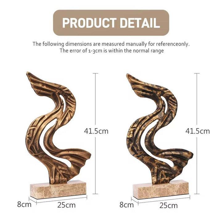 Fluid Form Artistic Sculpture