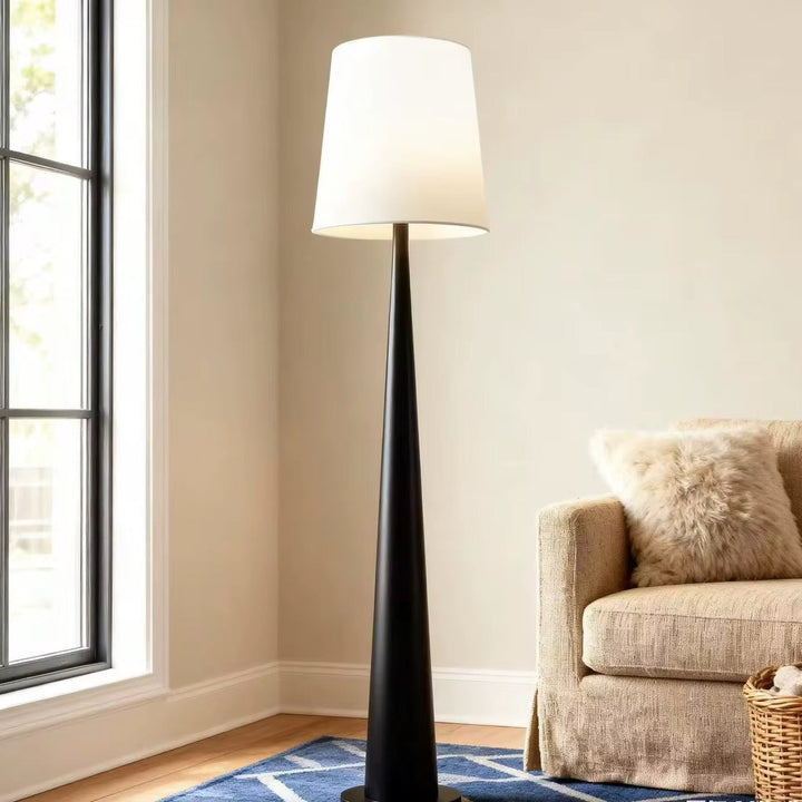 Minimal Black Arc Floor Lamp