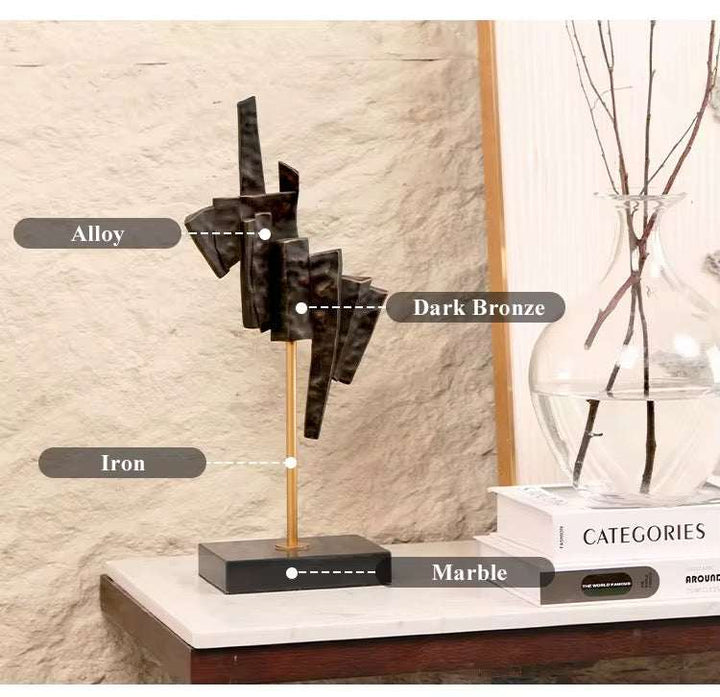 Abstract Metal Art Decor