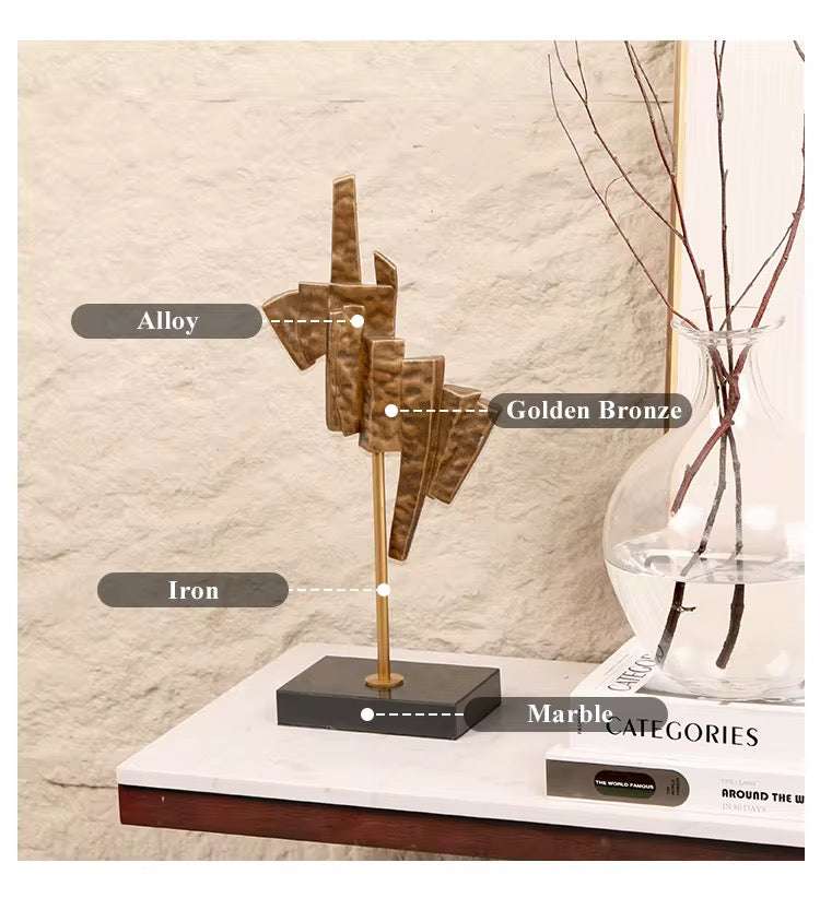 Abstract Metal Art Decor