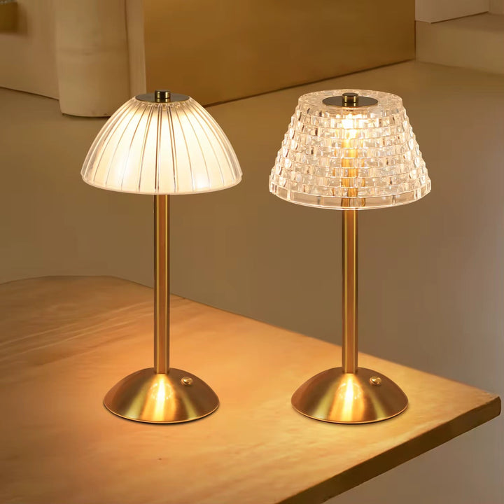 Rechargeable Modern Acrylic Table Lamps