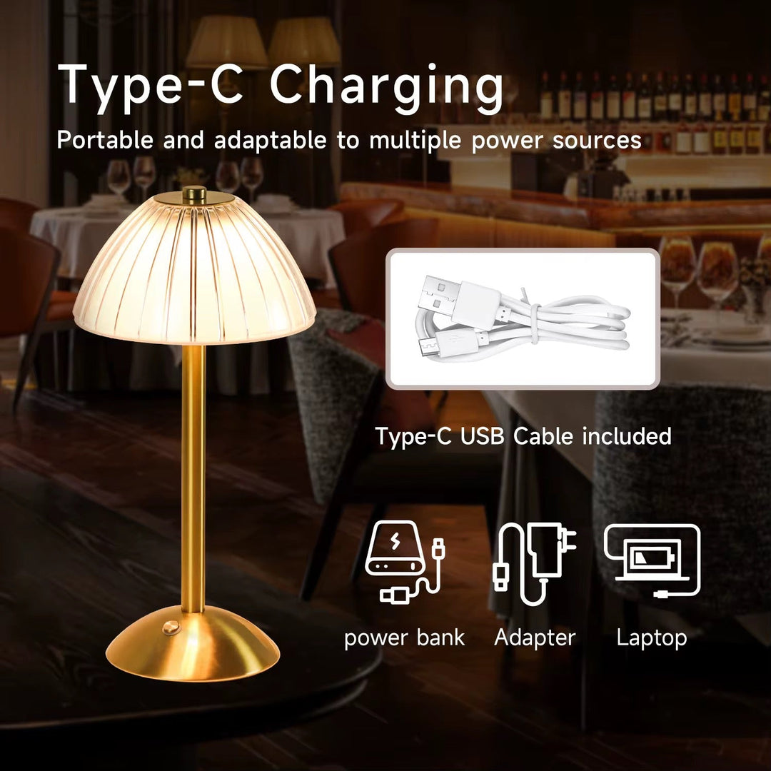 Rechargeable Modern Acrylic Table Lamps