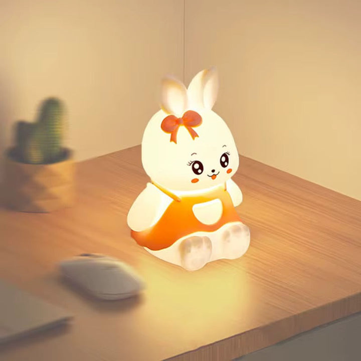 Cute Bunny Table Lamp for Kids' Rooms