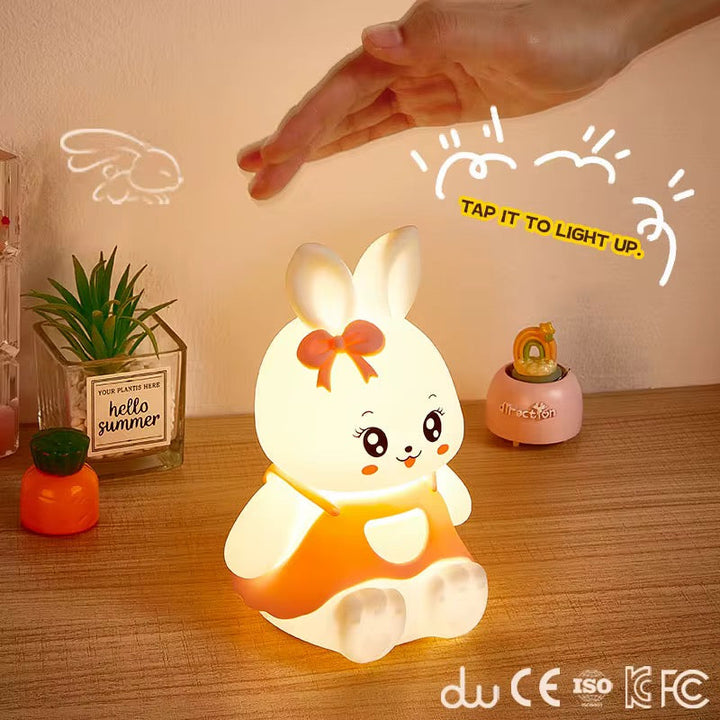 Cute Bunny Table Lamp for Kids' Rooms