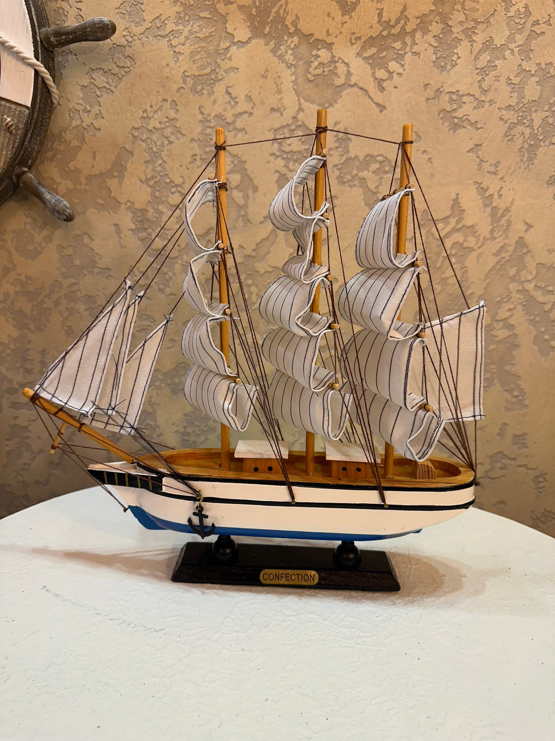 Nautical Sailboat Model