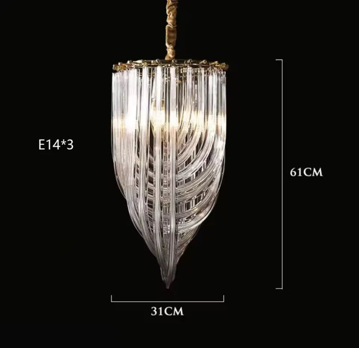 Crystal Fringe Pendant Lights