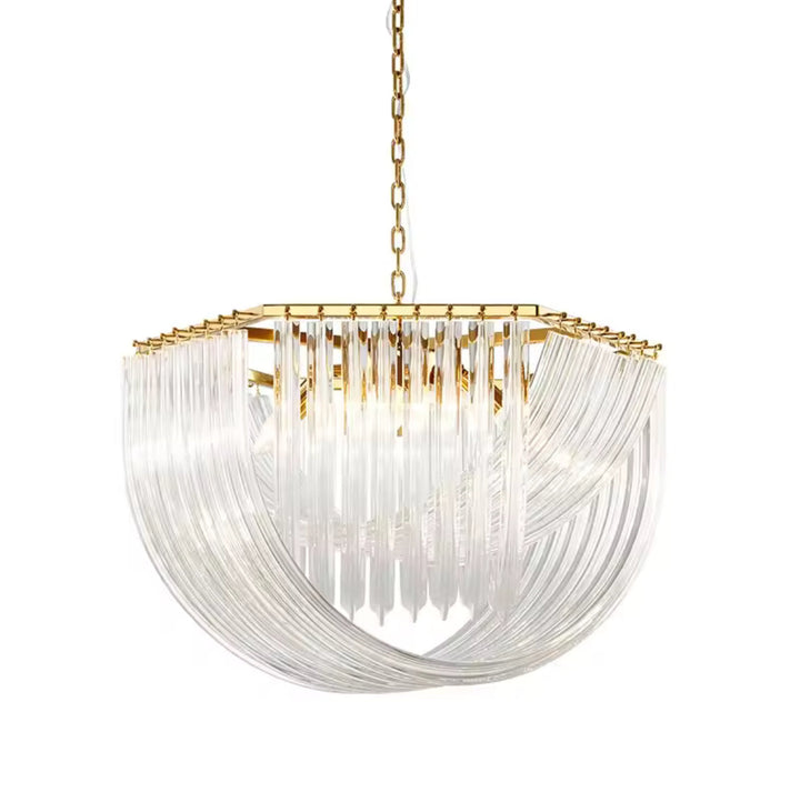 Crystal Curve Chandelier