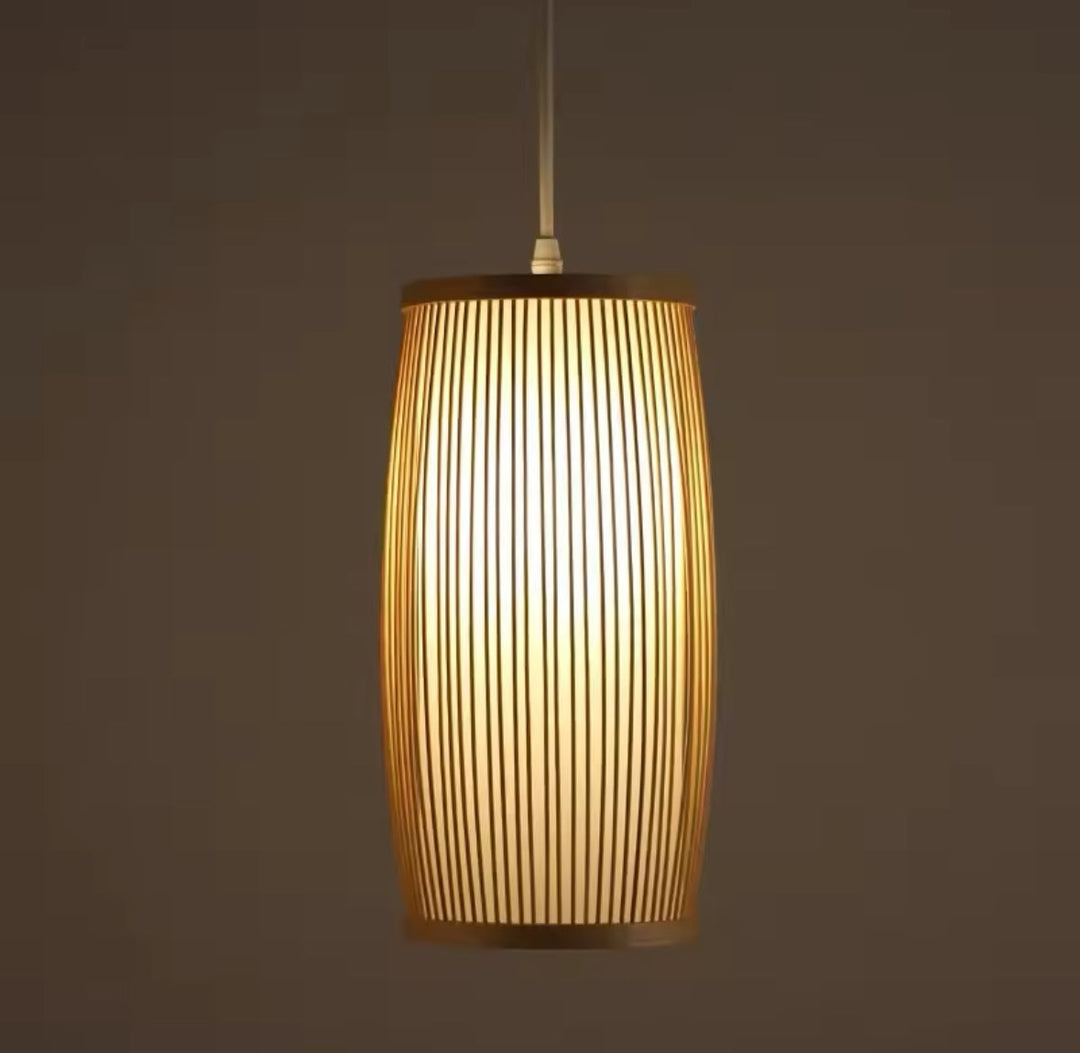 Rustic Bamboo Wall Light