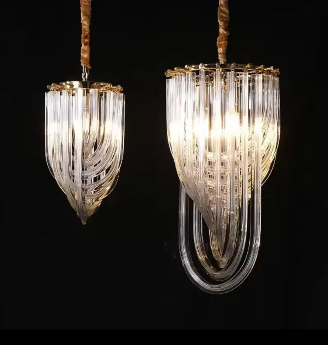 Crystal Fringe Pendant Lights
