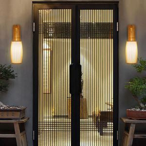Rustic Bamboo Wall Light