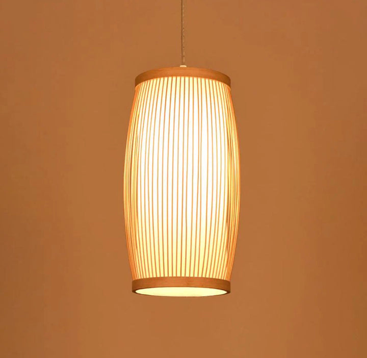 Rustic Bamboo Wall Light