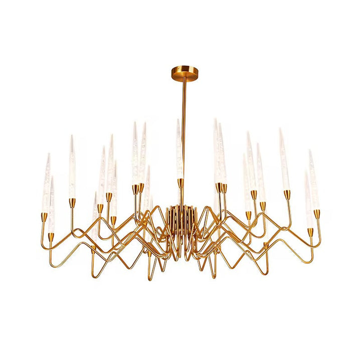 Crystal Wave Chandelier