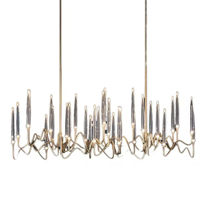 Crystal Wave Chandelier