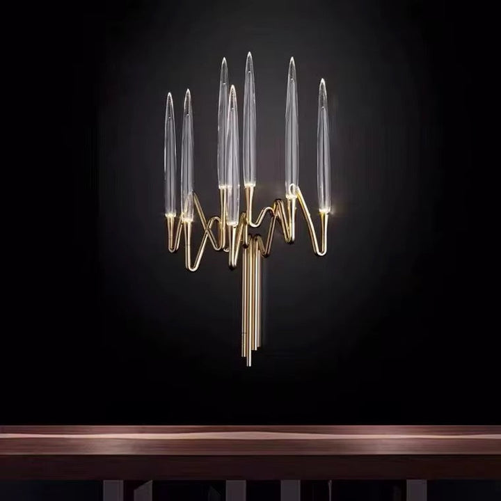 Crystal Wave Wall Light