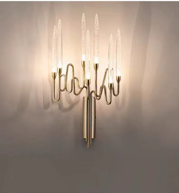 Crystal Wave Wall Light