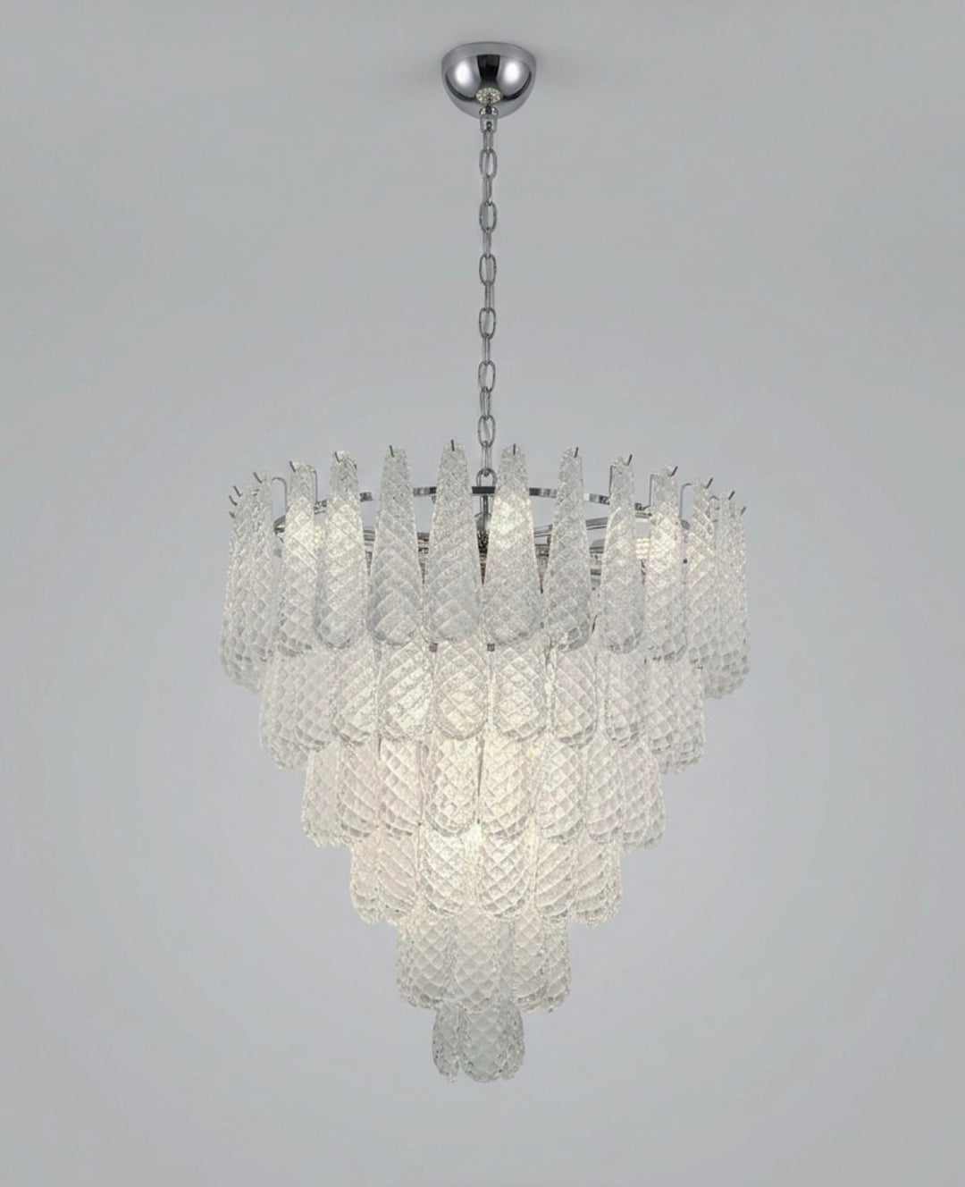 White Morano Chandelier