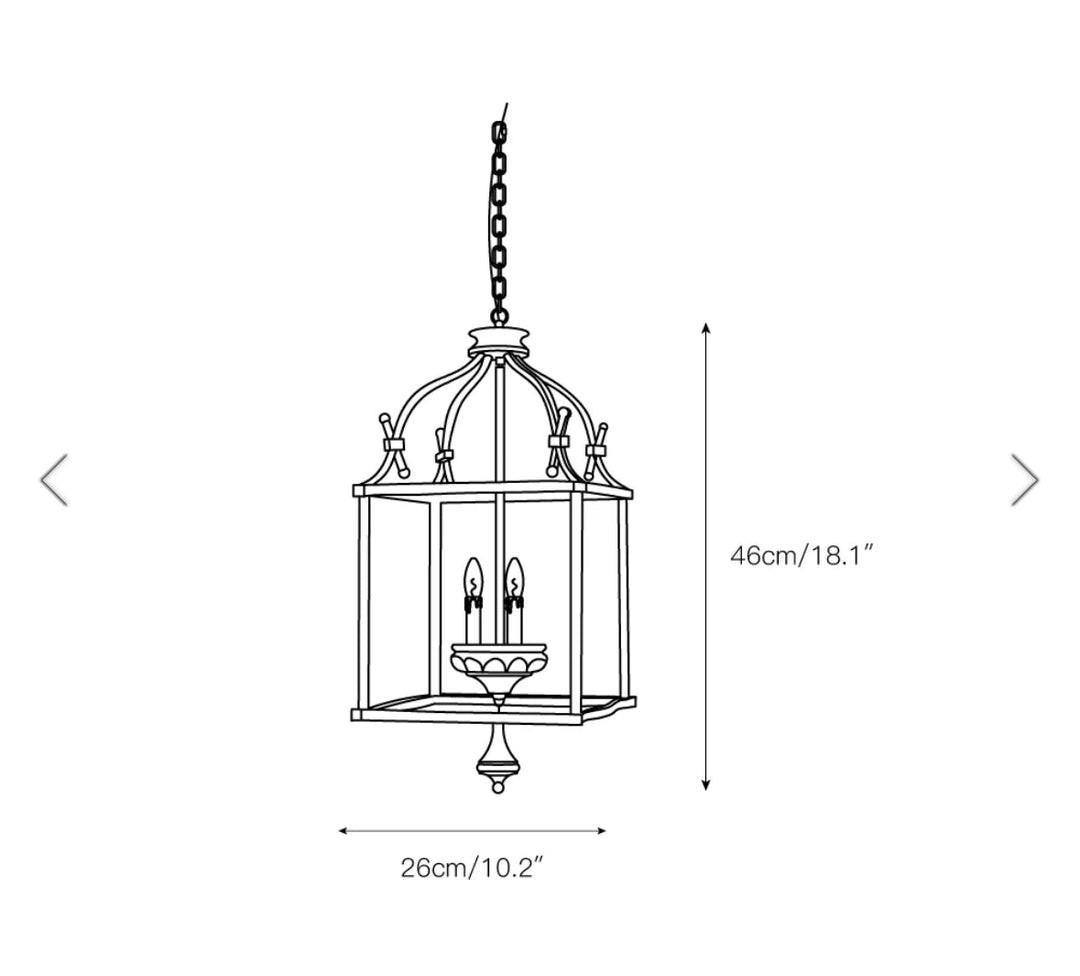 Vintage Lantern Chandelier