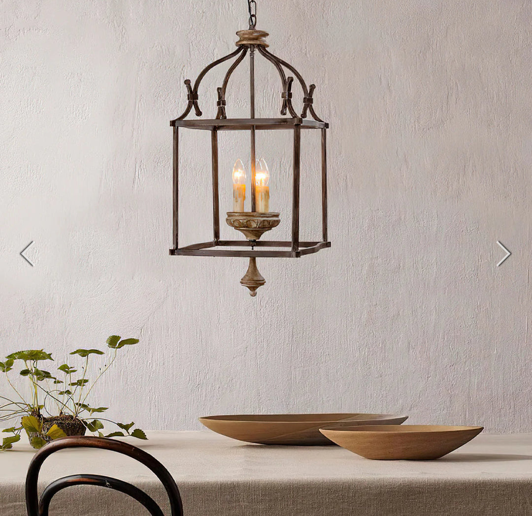 Vintage Lantern Chandelier