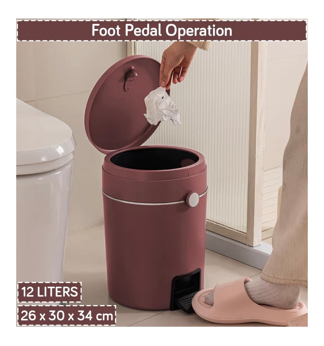 Pedal Trash Bin