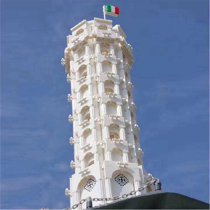 Leaning Tower of Pisa Building Blocks – Architectural Landmark Model (1334 Pcs)