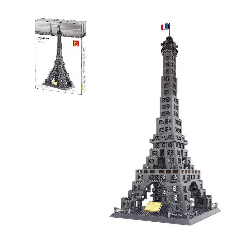 Eiffel Tower Building Blocks – Paris Architectural Landmark Model (976 Pcs)