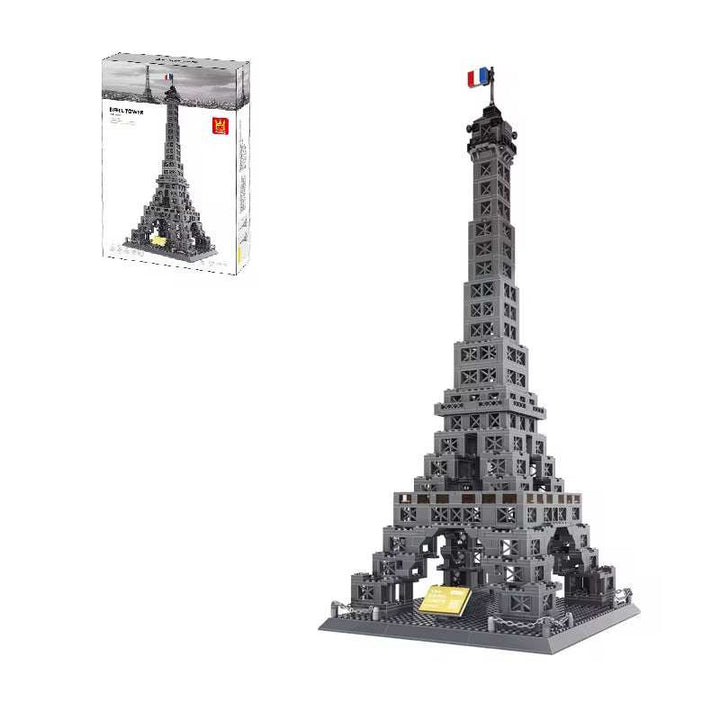 Eiffel Tower Building Blocks – Paris Architectural Landmark Model (976 Pcs)
