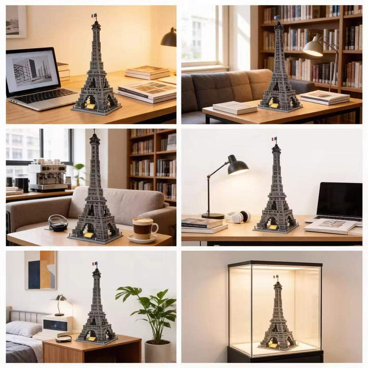 Eiffel Tower Building Blocks – Paris Architectural Landmark Model (976 Pcs)