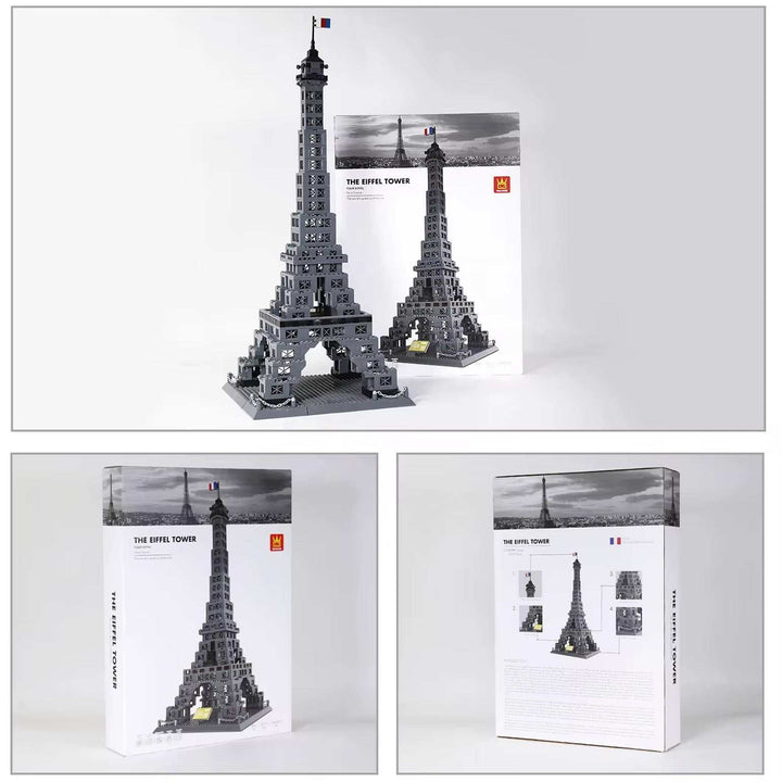 Eiffel Tower Building Blocks – Paris Architectural Landmark Model (976 Pcs)