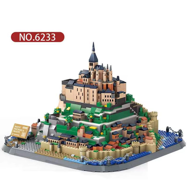 Saint Michael’s Mount Building Blocks – Mont-Saint-Michel Architecture Model