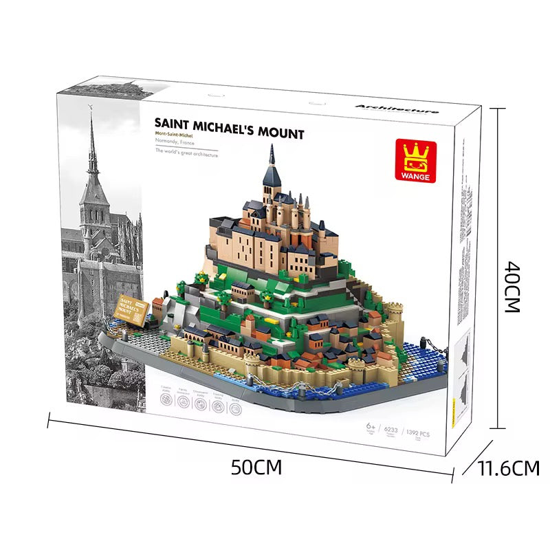 Saint Michael’s Mount Building Blocks – Mont-Saint-Michel Architecture Model