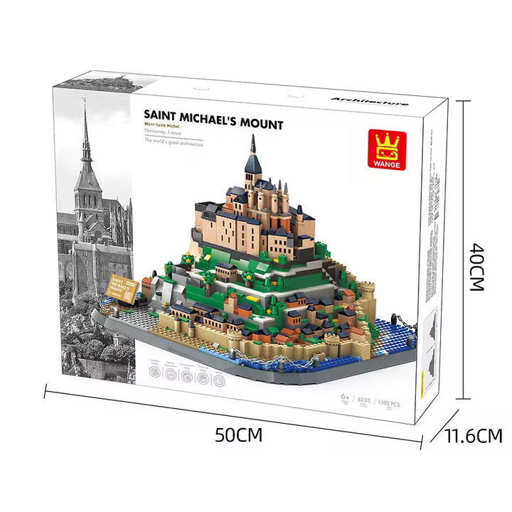 Saint Michael’s Mount Building Blocks – Mont-Saint-Michel Architecture Model