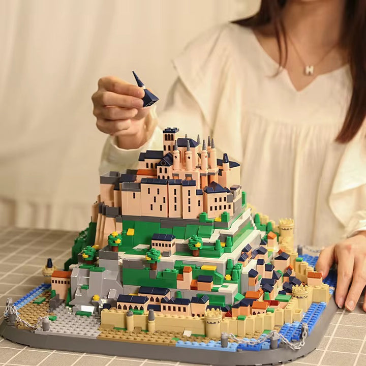 Saint Michael’s Mount Building Blocks – Mont-Saint-Michel Architecture Model