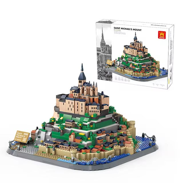 Saint Michael’s Mount Building Blocks – Mont-Saint-Michel Architecture Model