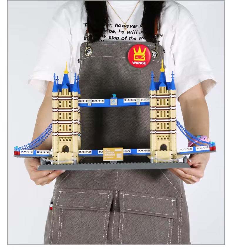 Tower Bridge London Building Blocks – Famous Landmark Architecture Model (1052Pcs)