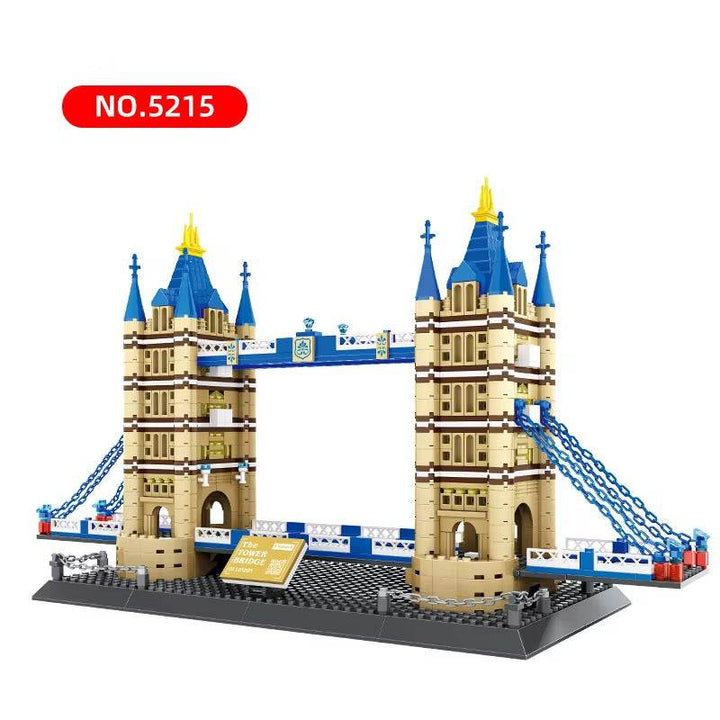 Tower Bridge London Building Blocks – Famous Landmark Architecture Model (1052Pcs)