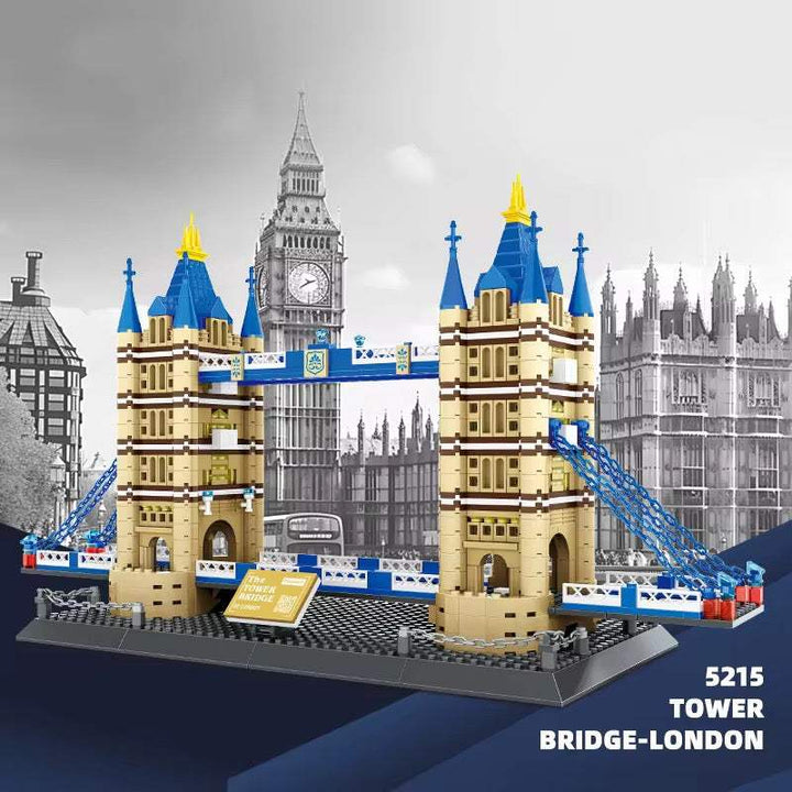 Tower Bridge London Building Blocks – Famous Landmark Architecture Model (1052Pcs)
