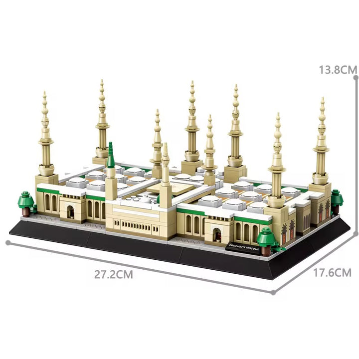Al-Masjid An-Nabawi Building Blocks – Madinah Landmark Architecture Model(594Pcs)