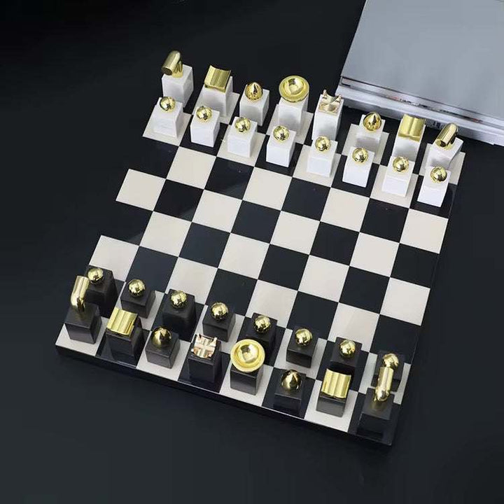 Luxury Chess Set Decor