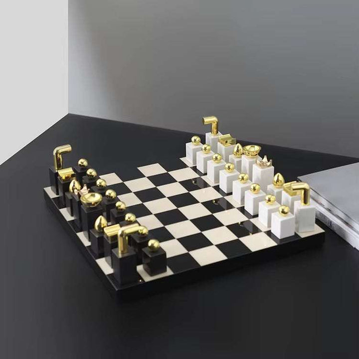 Luxury Chess Set Decor