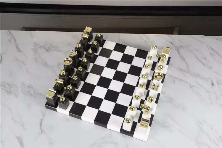 Luxury Chess Set Decor