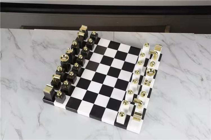 Luxury Chess Set Decor