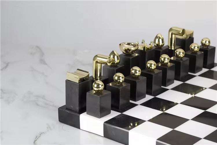 Luxury Chess Set Decor