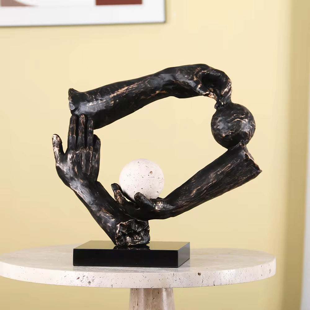 Hands Balance Sculpture