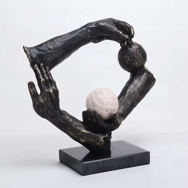 Hands Balance Sculpture