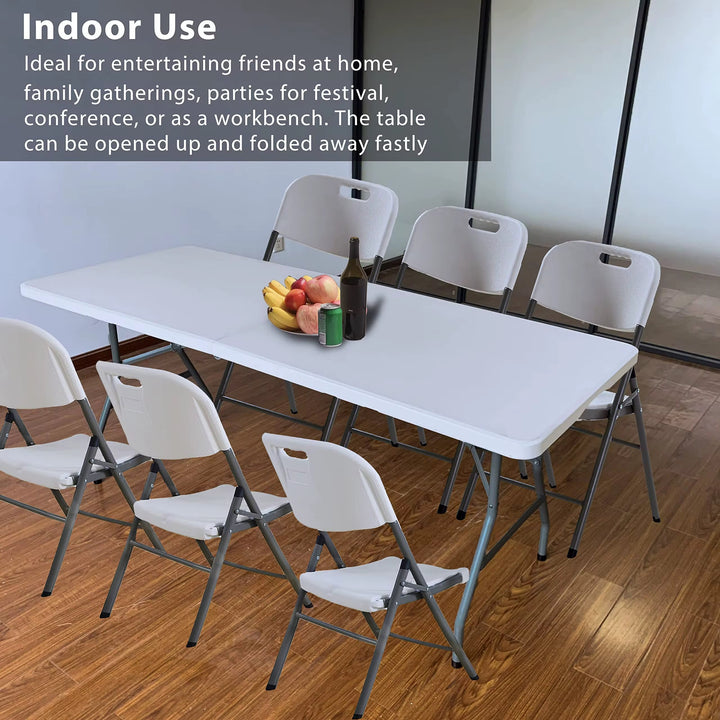 Outdoor foldable chair and table