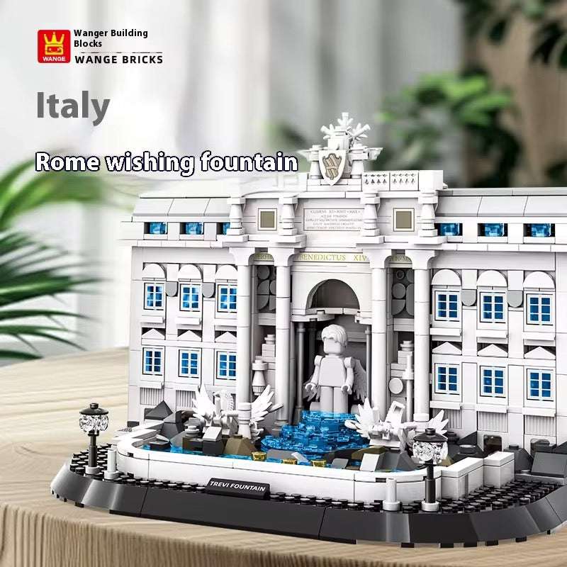 Trevi Fountain Building Model
