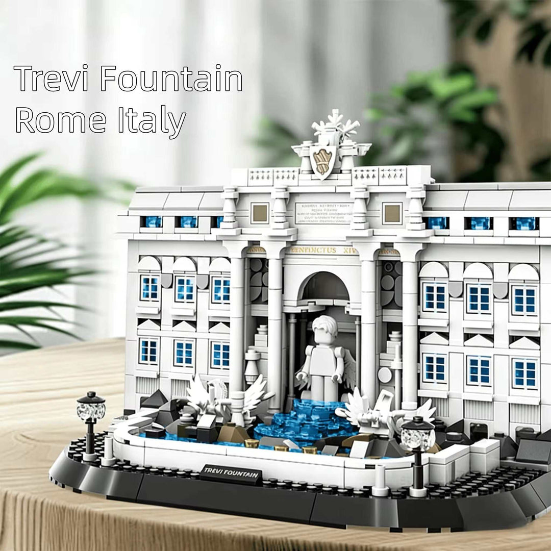 Trevi Fountain Building Model
