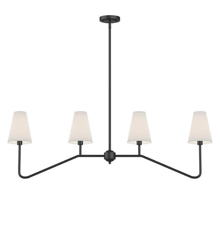 Modern 4-Light Chandelier