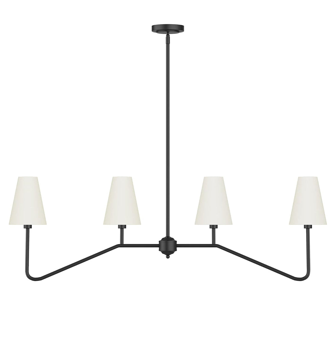 Modern 4-Light Chandelier