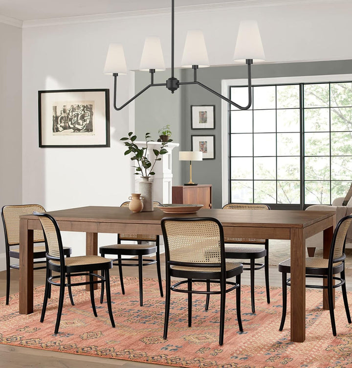 Modern 4-Light Chandelier